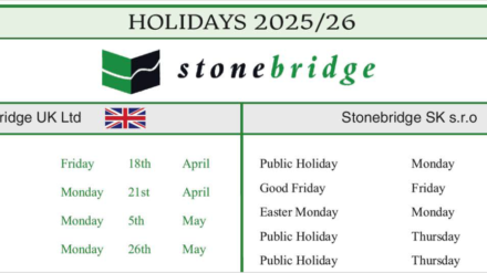 Factory Annual Holidays 2024/25